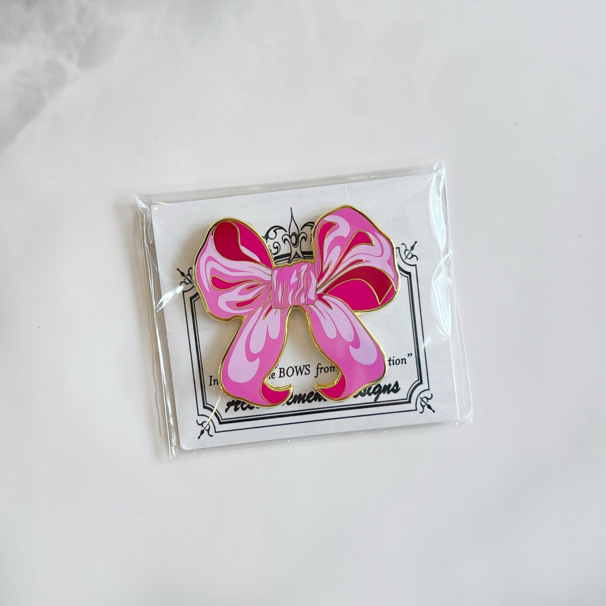 Bow Needleminder - Pink