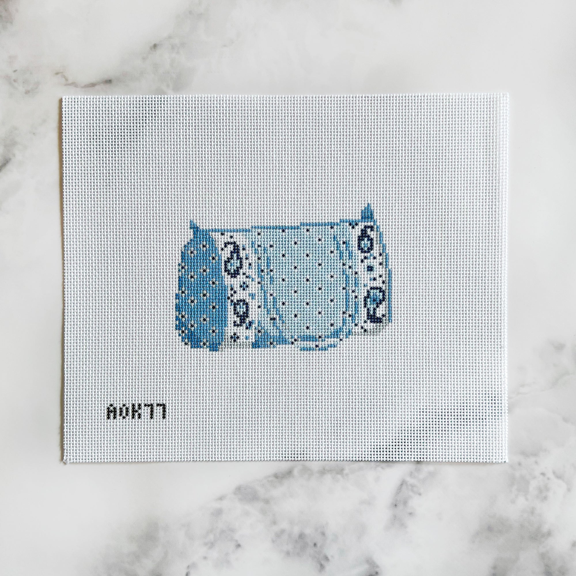 French Duffle Bag - Blue