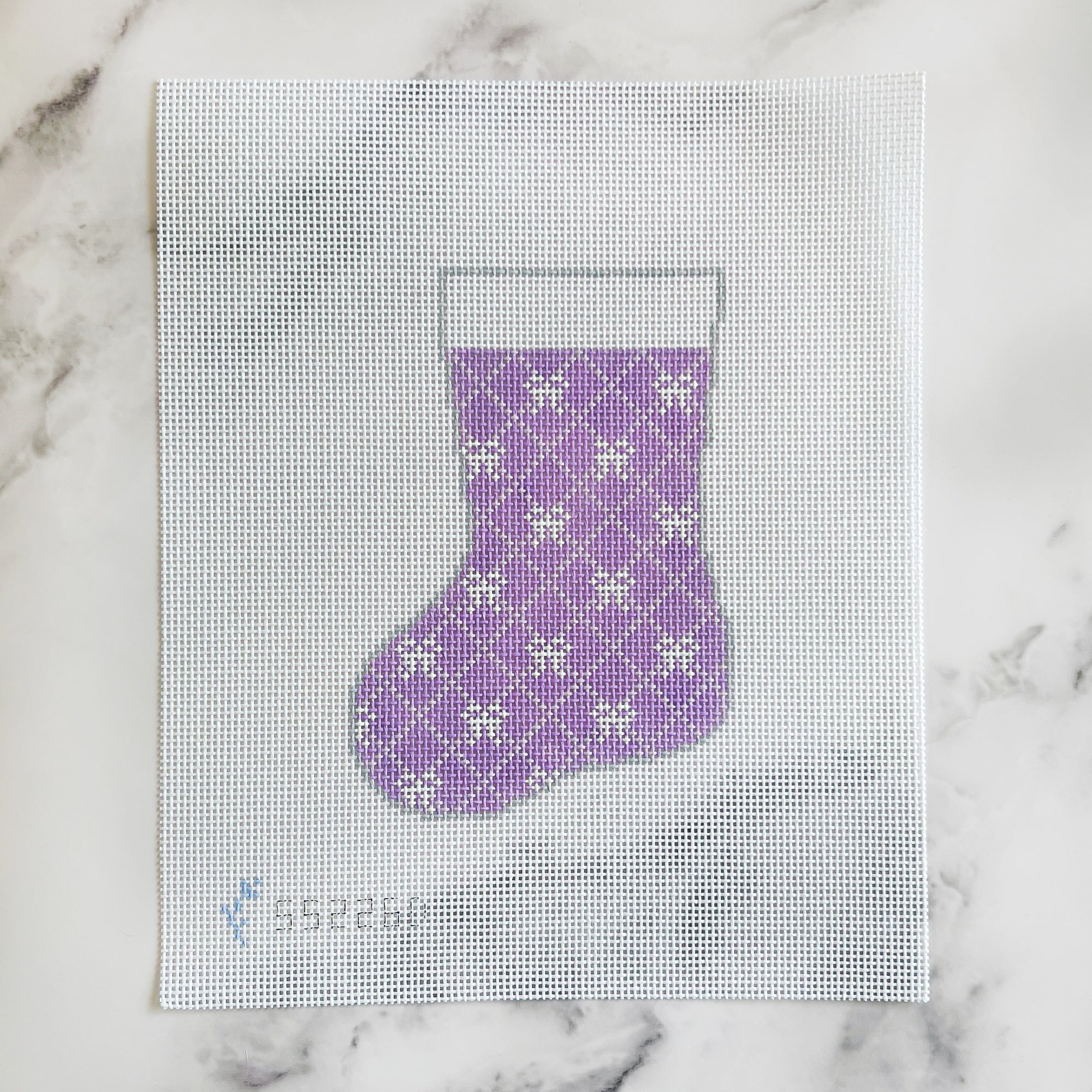 Bow Mini-Stocking - Lavender