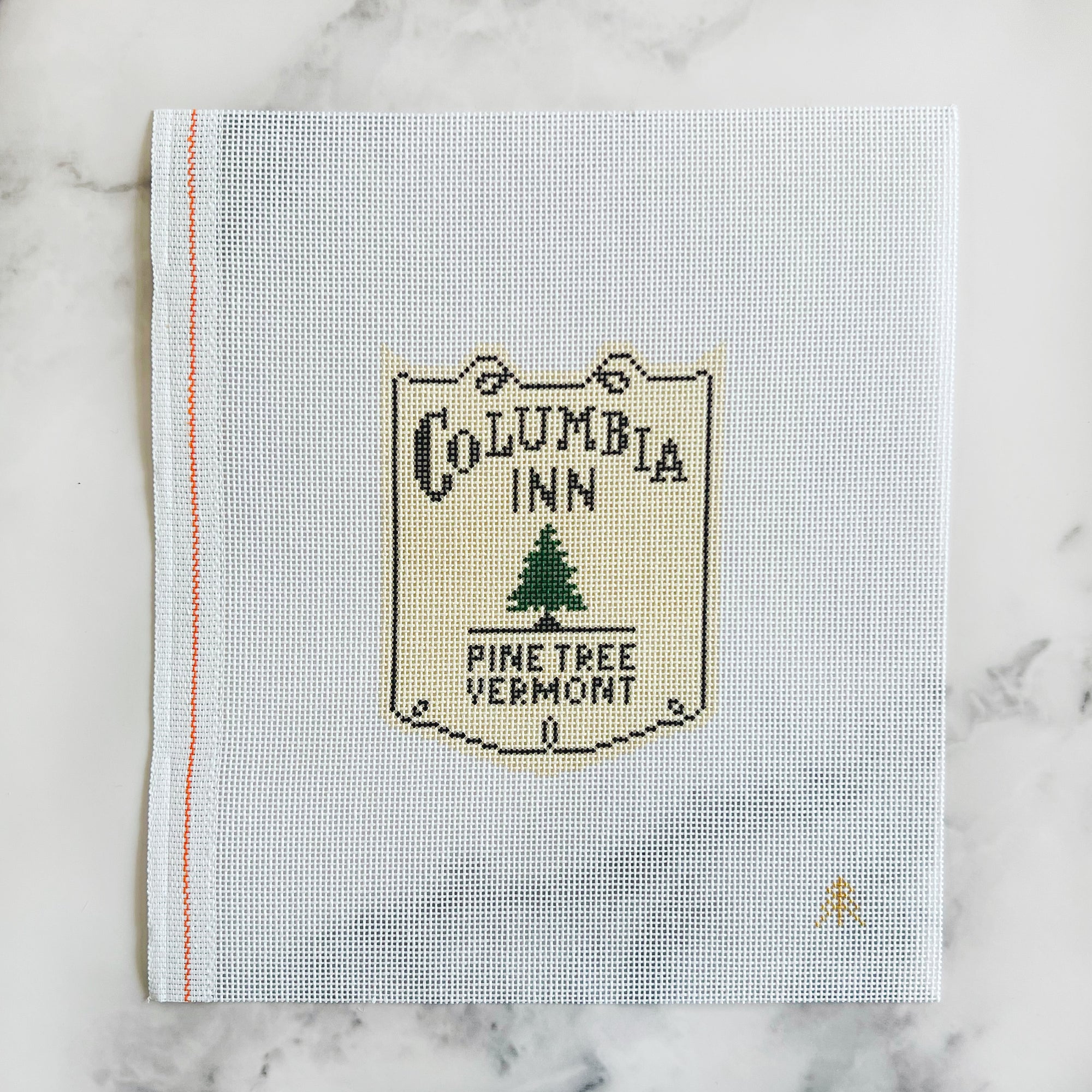 Columbia Inn Sign - White Christmas