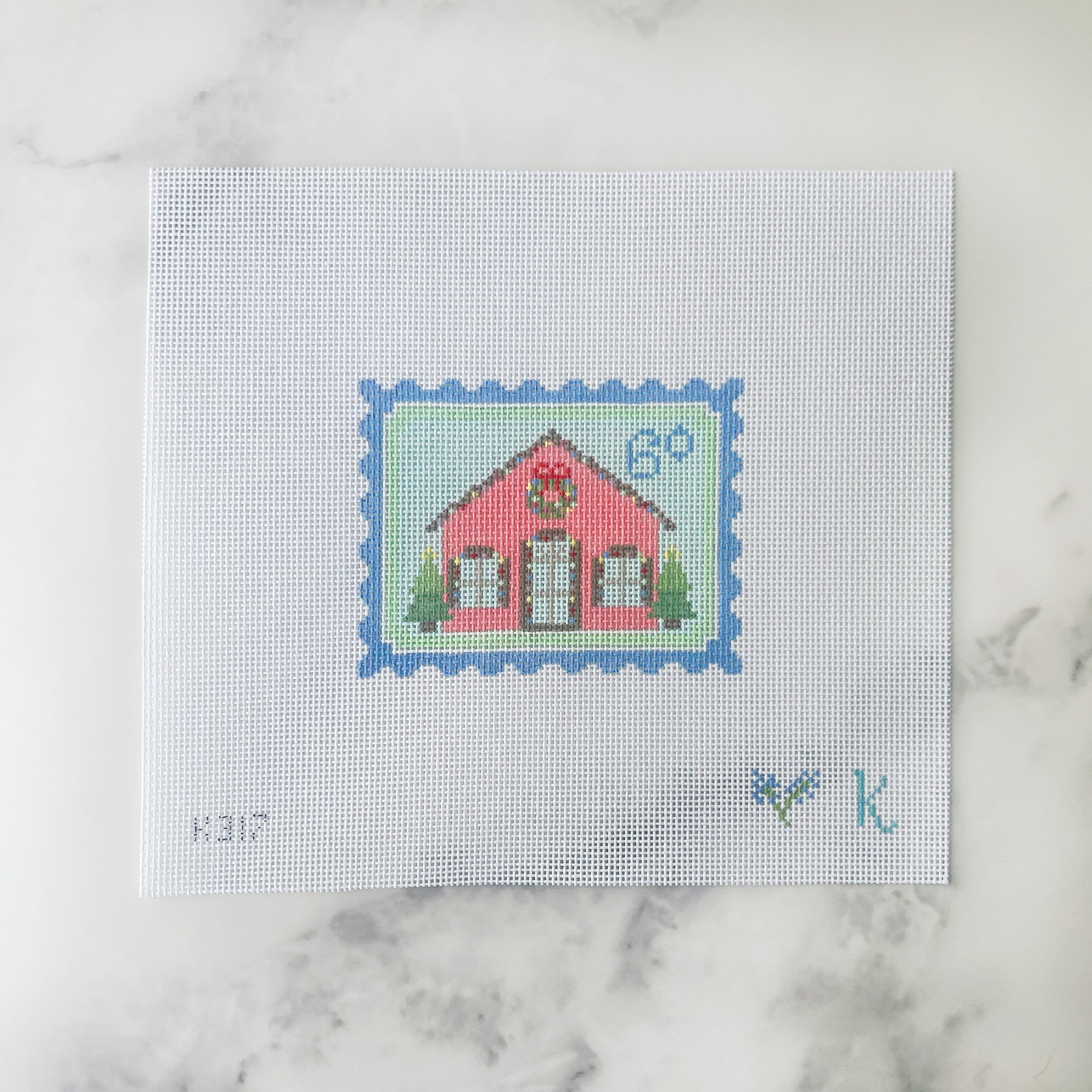 House Holiday Stamp - Kay Irby