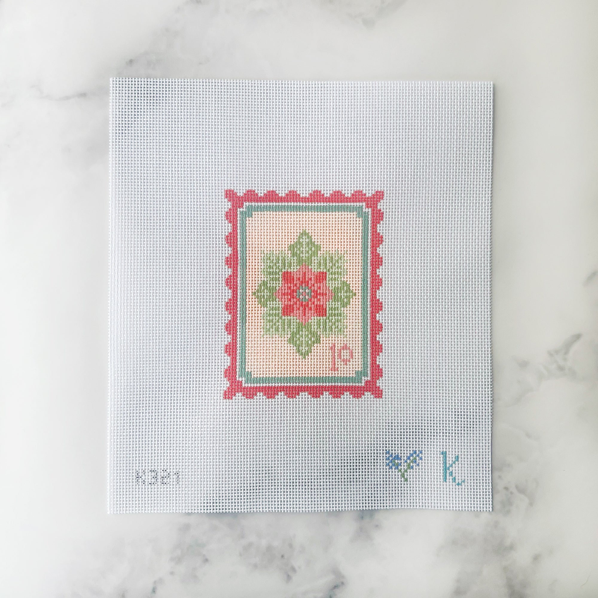 Poinsettia Holiday Stamp - Kay Irby