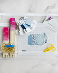 French Duffle Bag - Blue