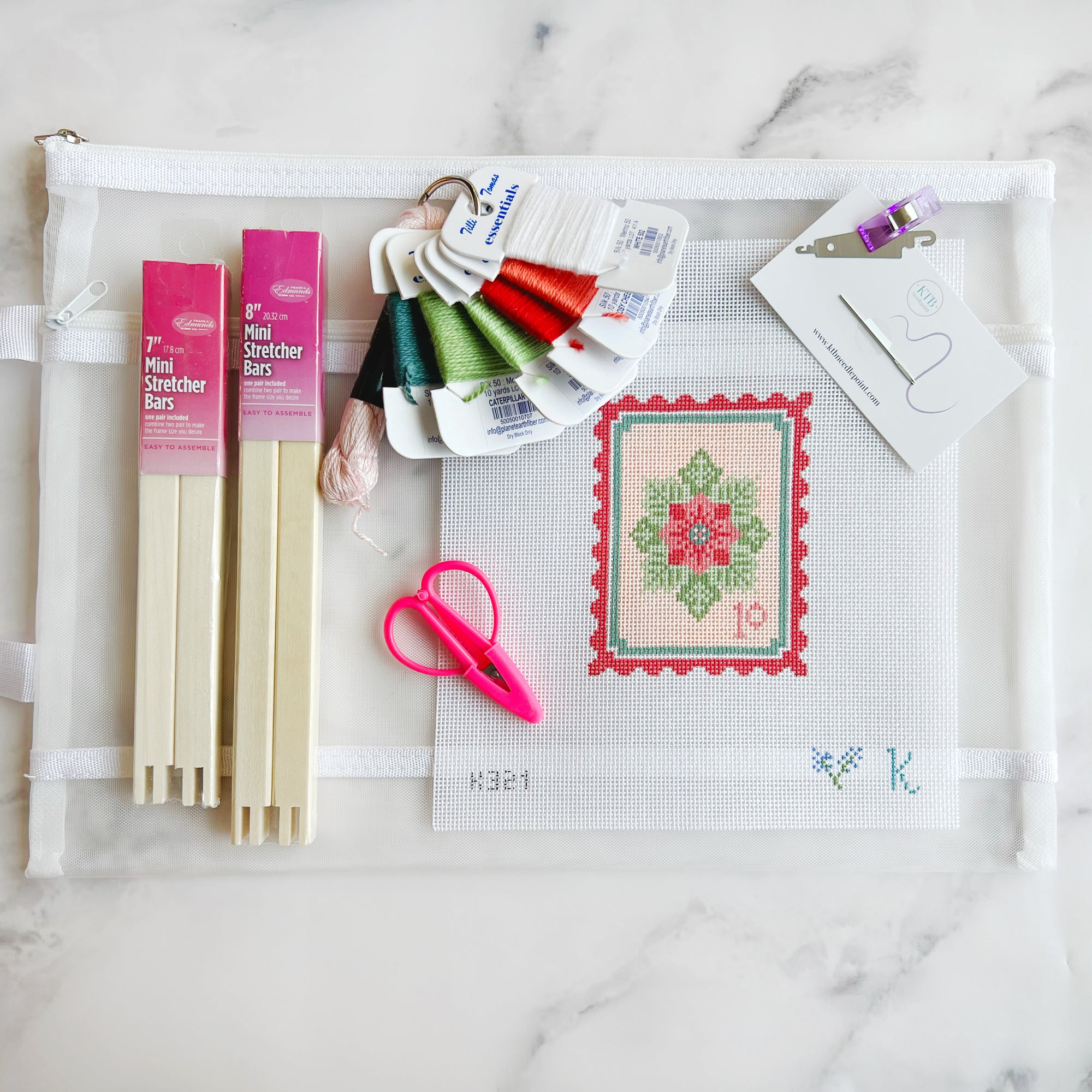 Poinsettia Holiday Stamp - Kay Irby