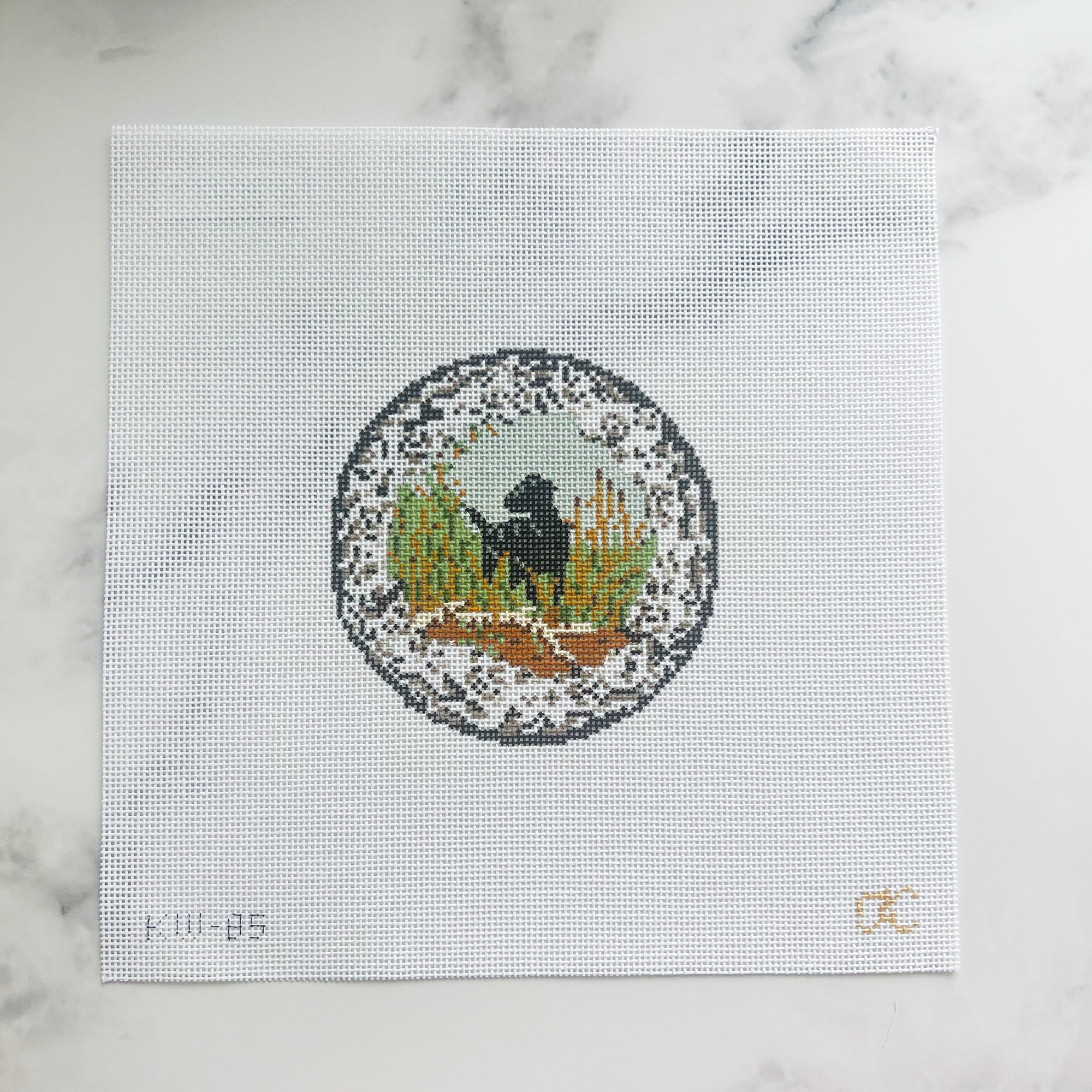 Transferware Dog Plate - Kate Woodward