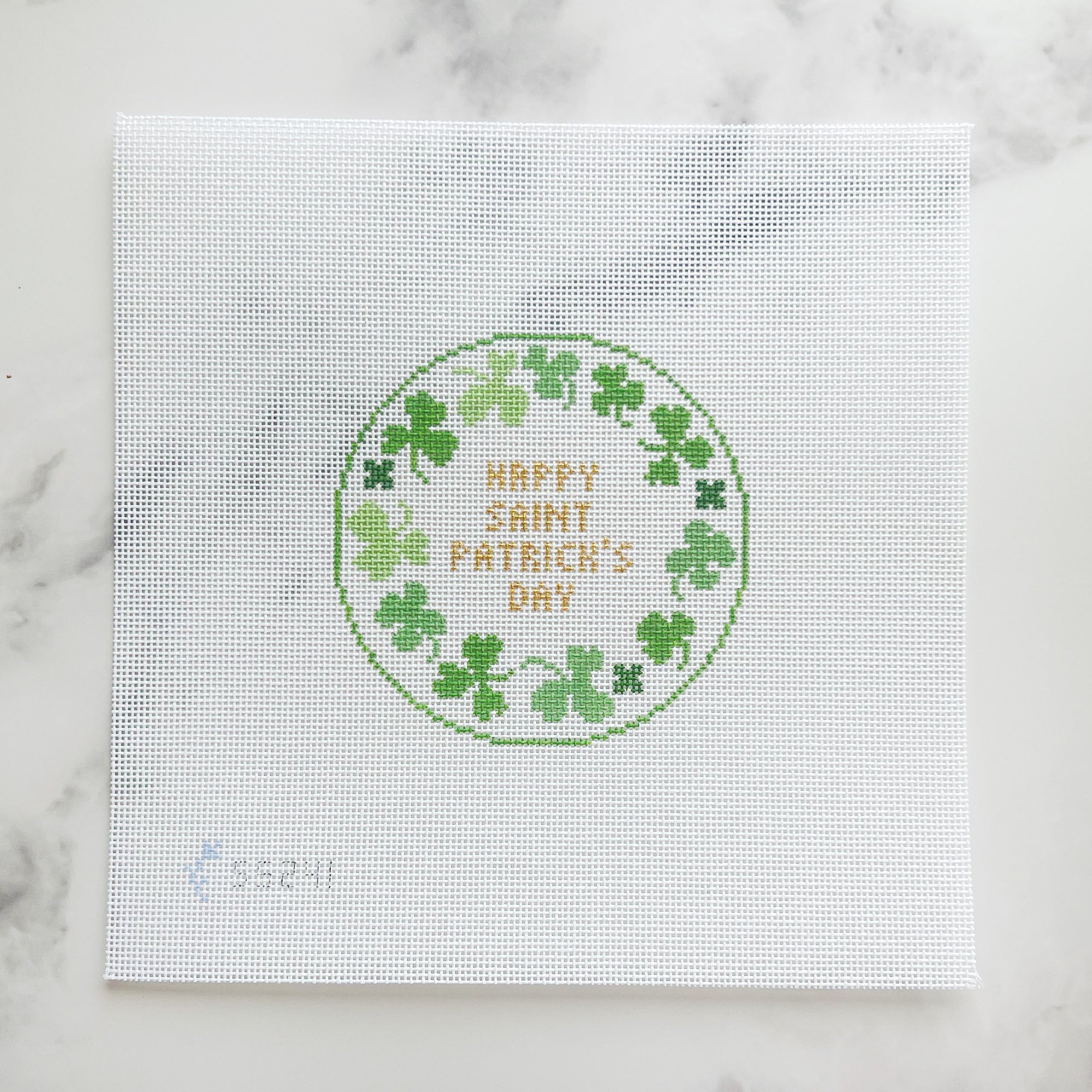 St Patrick's Day Clover Round