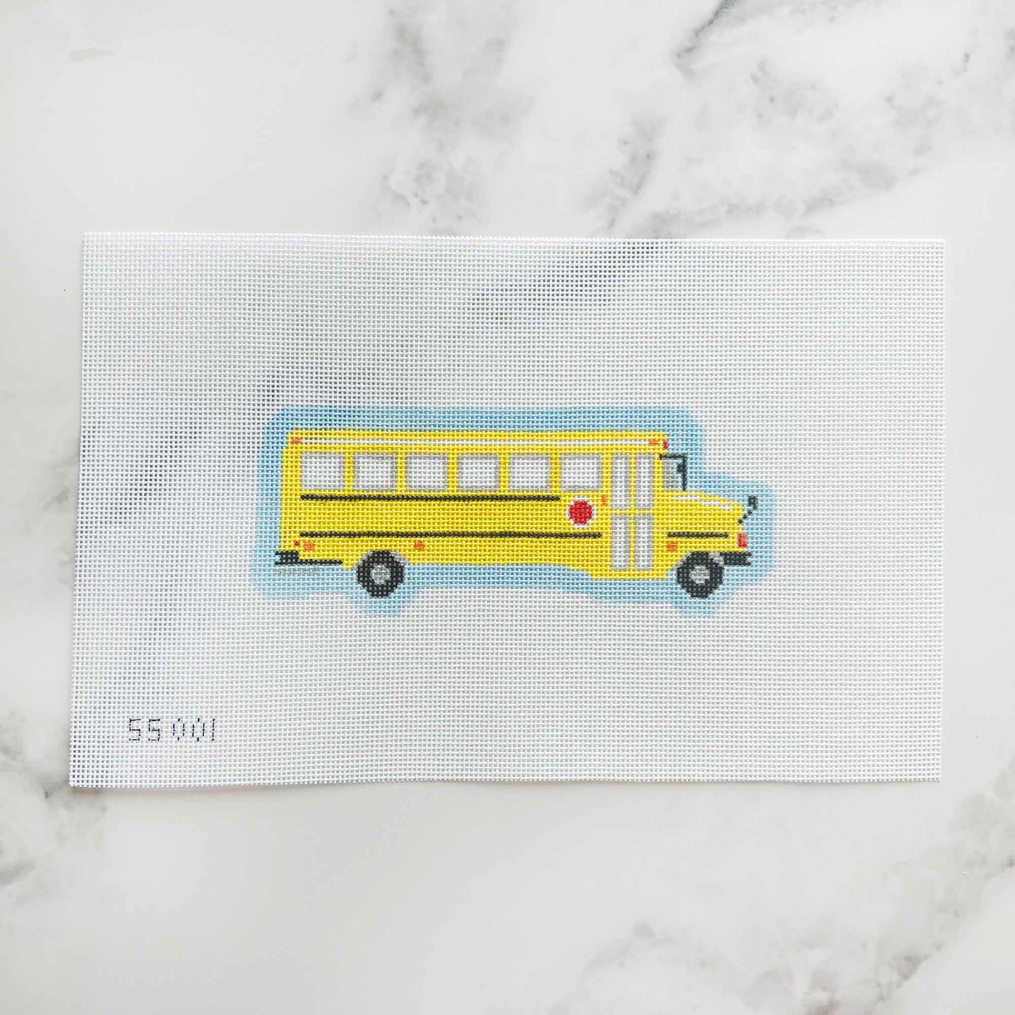 School Bus with Stitch Guide