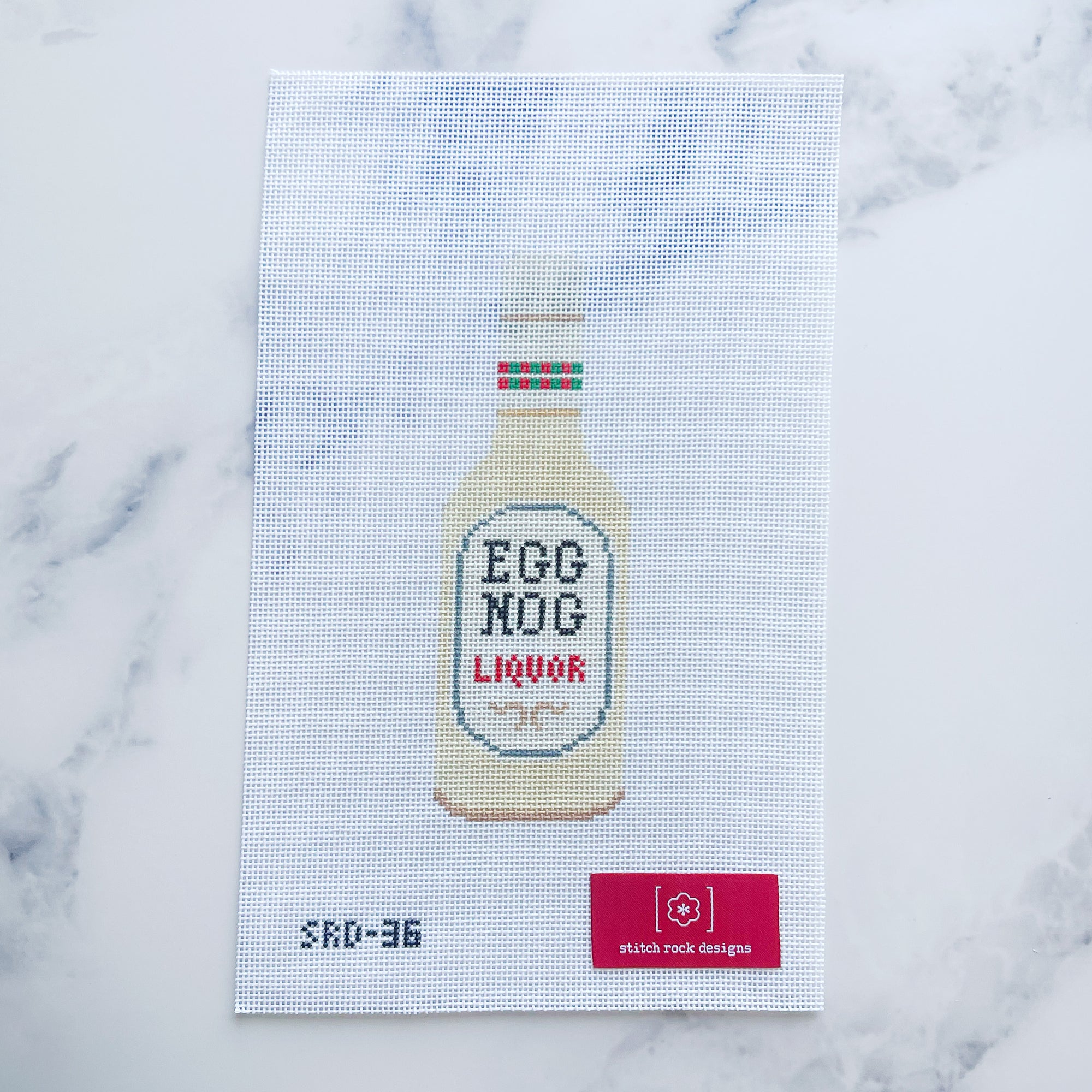 Eggnog Liquor Bottle