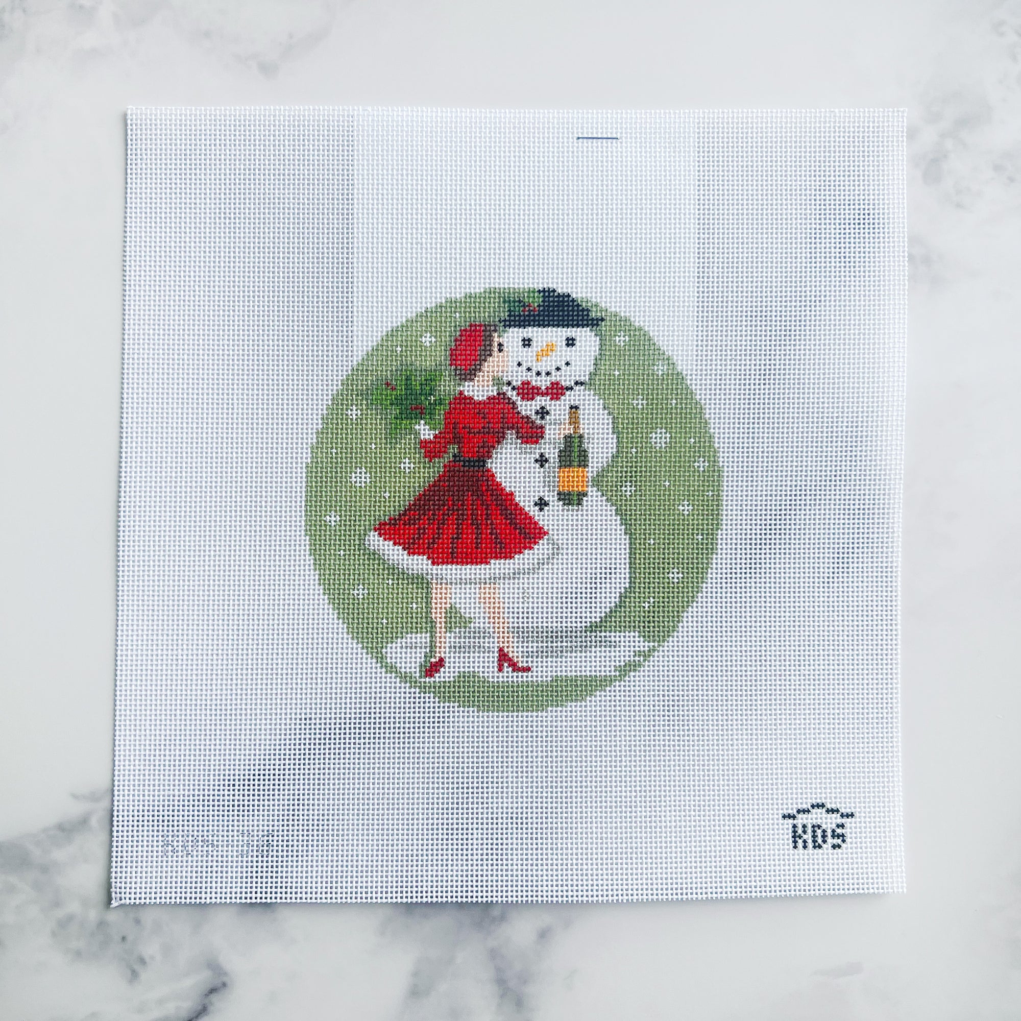 Betty Loves Bubbles (Snowman) with Stitch Guide