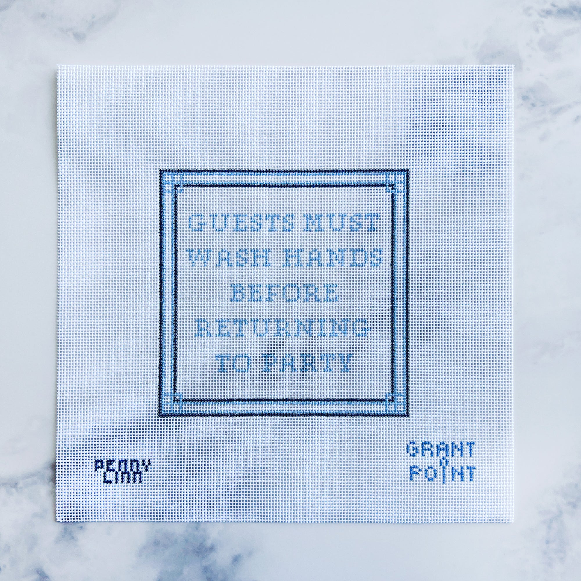 Guests Must Wash Hands - Grant Point Designs