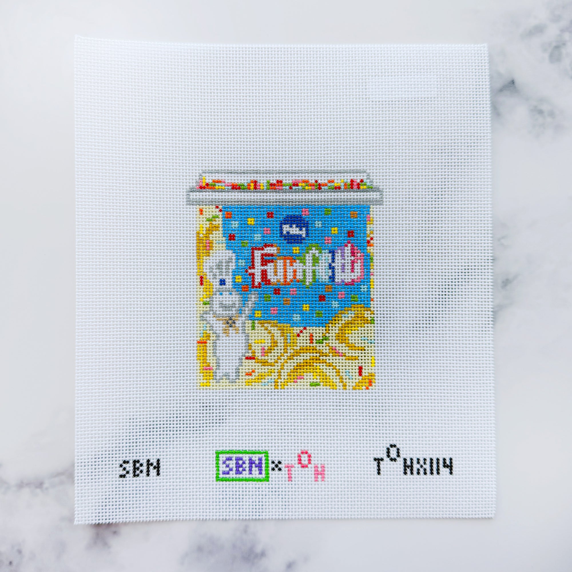 Funfetti   - Over the Hill Needlepoint