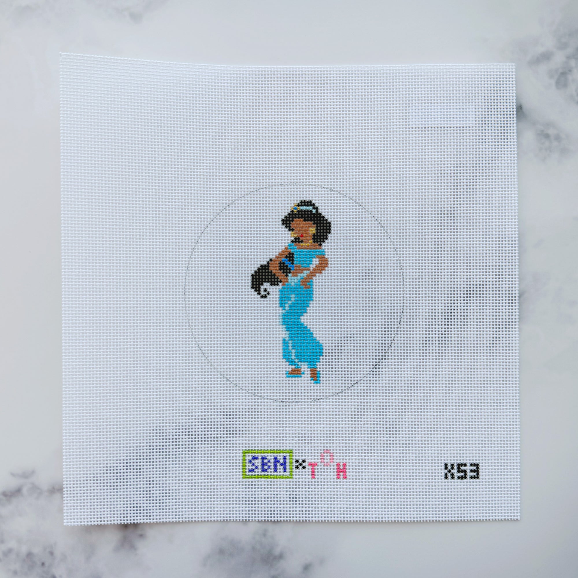 Jasmine - Over the Hill Needlepoint