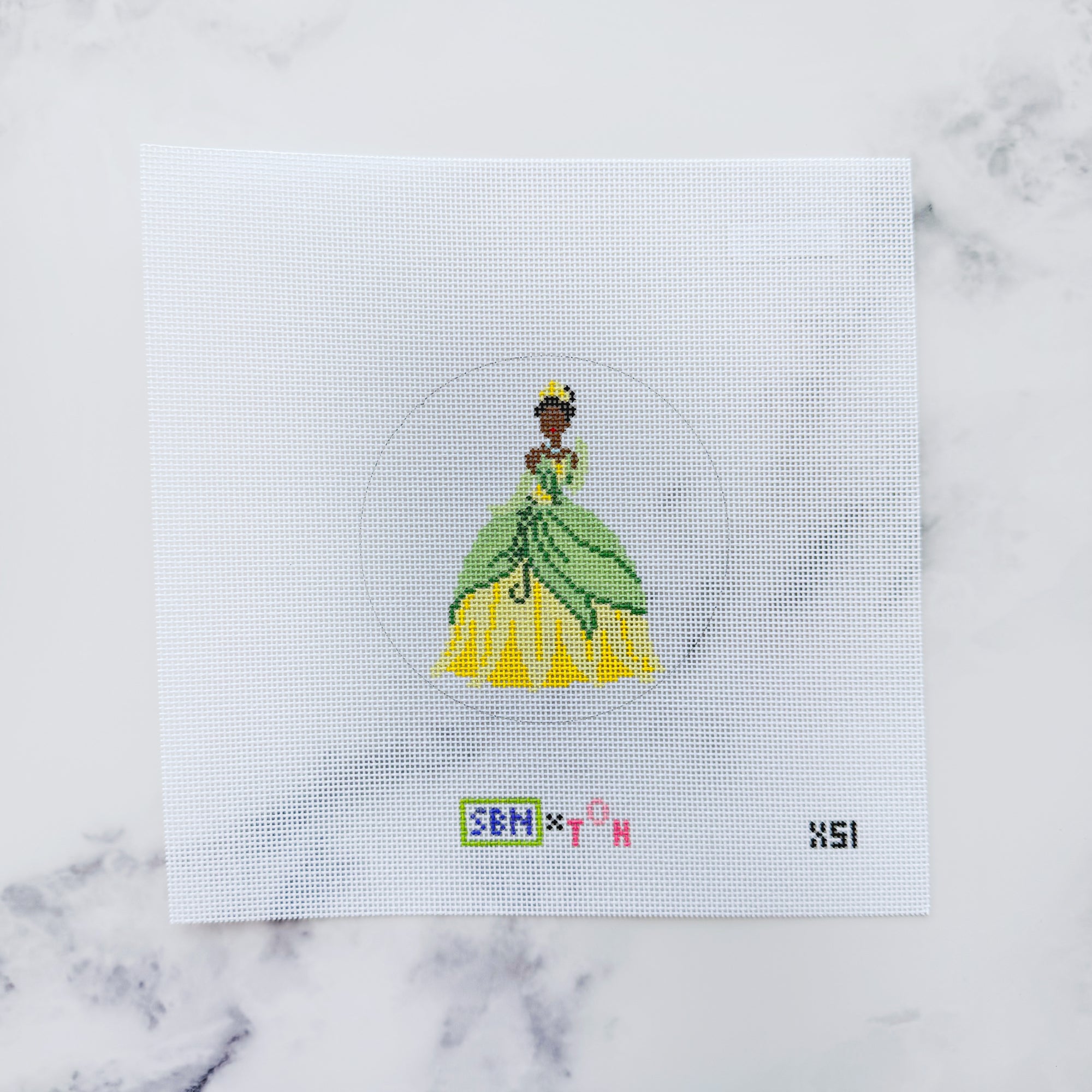Tiana - Over the Hill Needlepoint