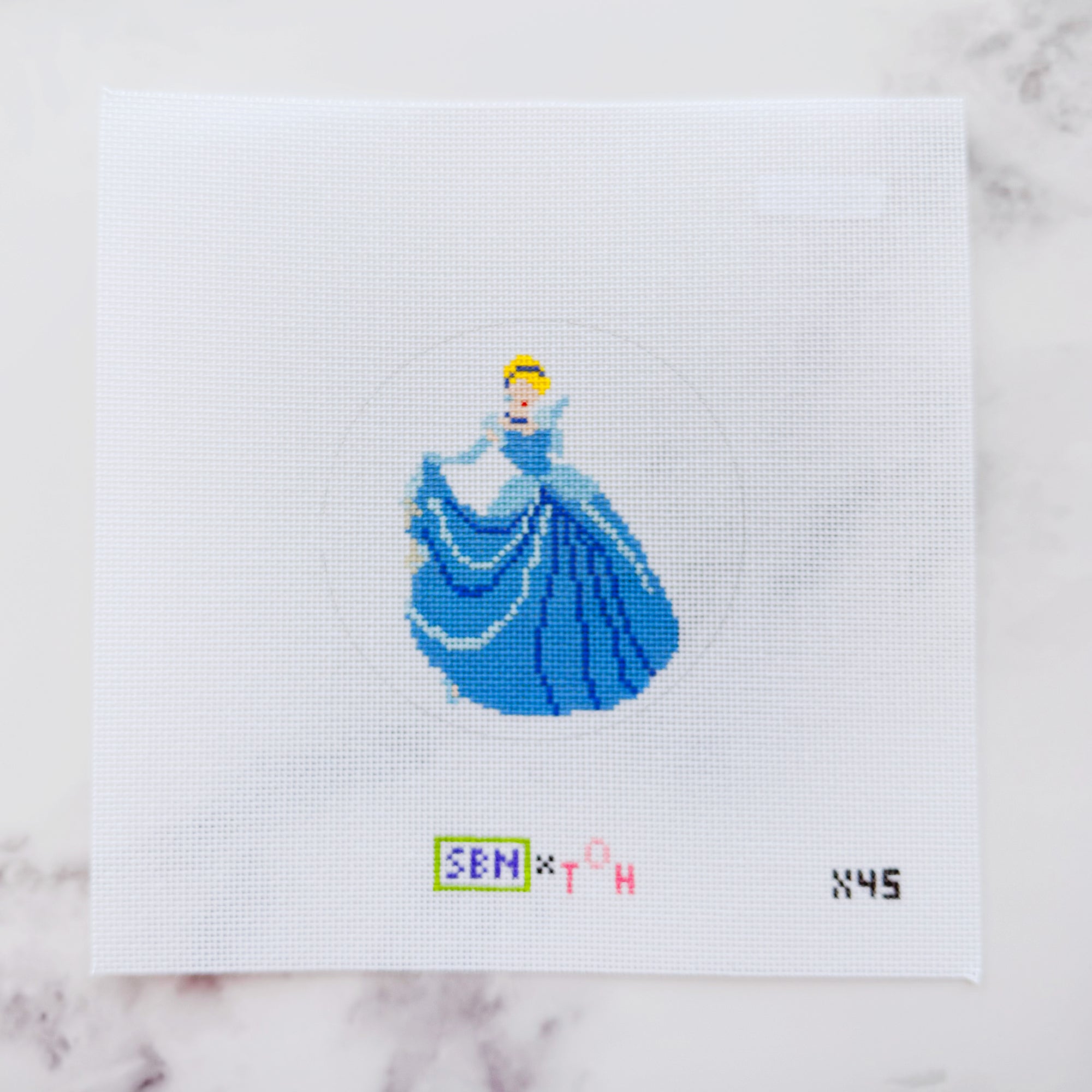 Cinderella - Over the Hill Needlepoint