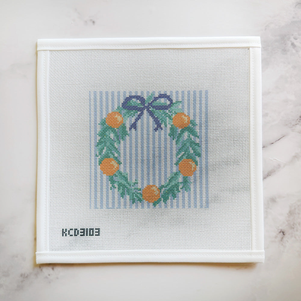 Citrus Wreath Coaster