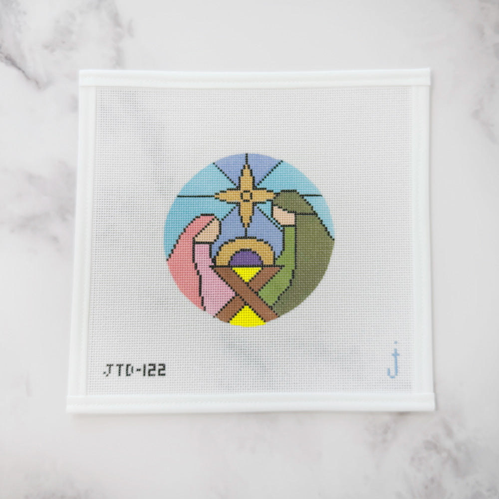 Nativity Stained Glass