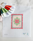 Poinsettia Holiday Stamp - Kay Irby