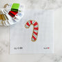 Candy Cane Cookie