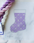 Bow Mini-Stocking - Lavender