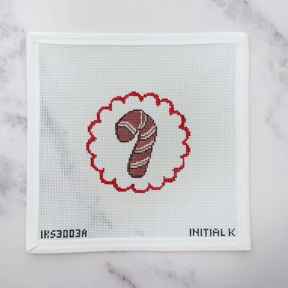 Candy Cane Cookie Ornament