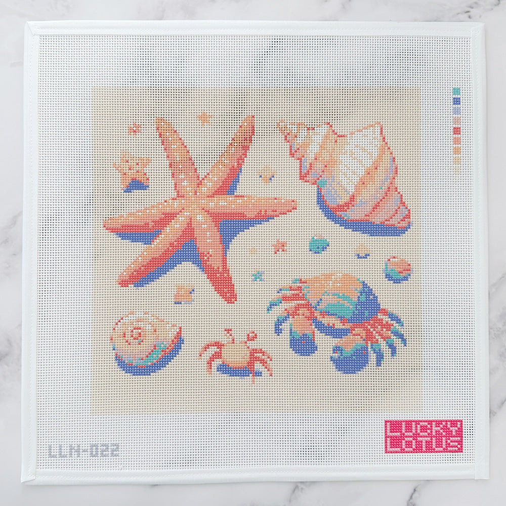 Seashells and Crabs