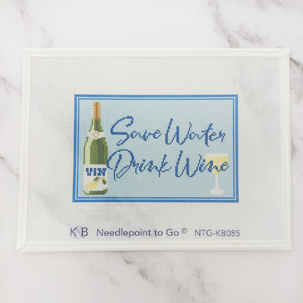 Save Water Drink Wine