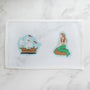 Little Mermaid and Ship with Stitch Guide