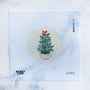 Vintage Blue Christmas Tree - MP Stitchery
