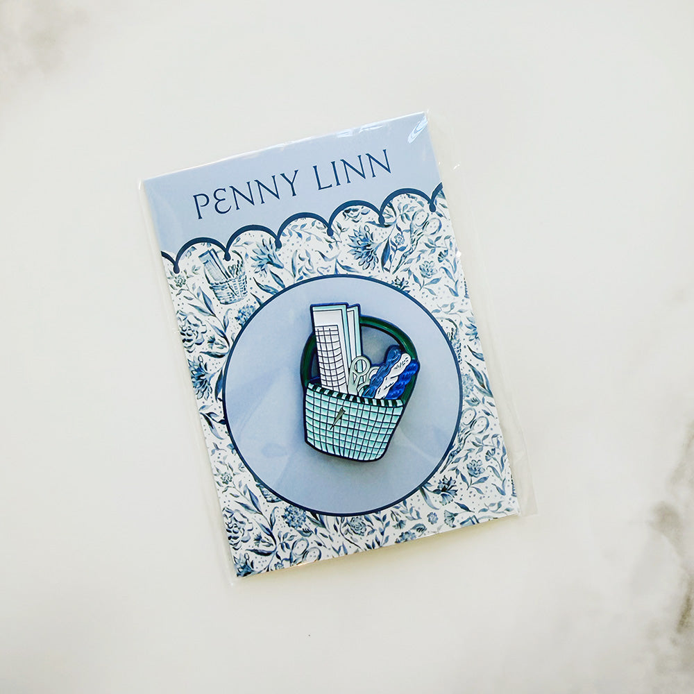 Needlepoint Basket Needleminder